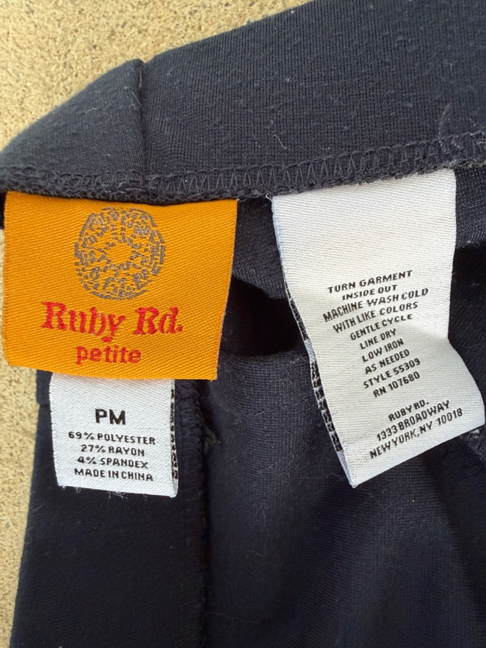 Ruby Rd. straight leg pant - Picture 2 of 7